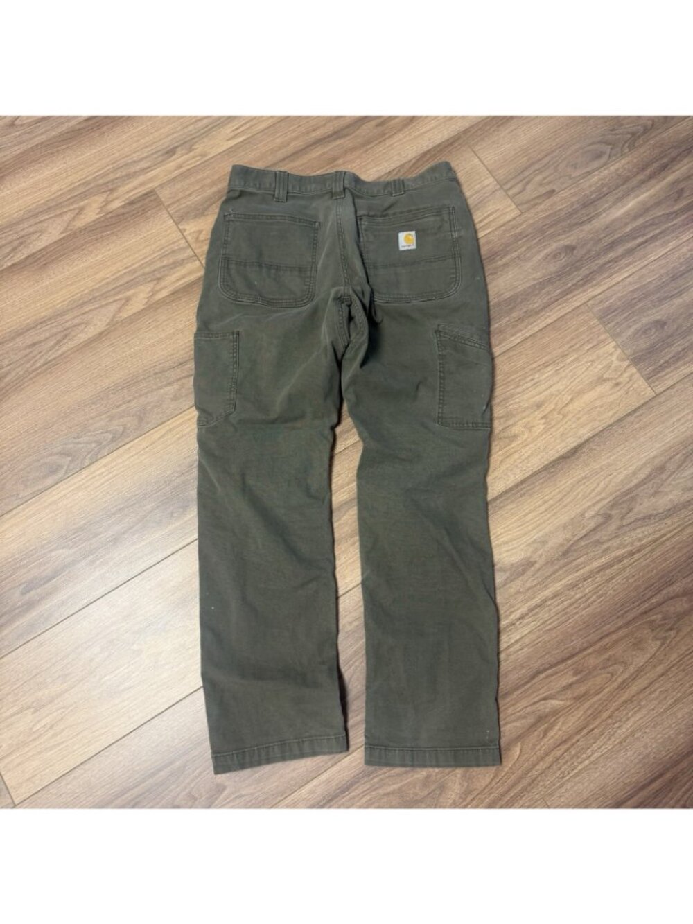 Carhartt Pants Mens 34x32 Rugged Flex Relaxed Fit Double Knee Utility Work - Picture 2 of 10